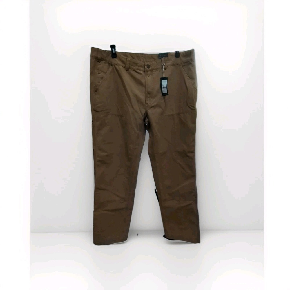 Alpine Design Men's Utility Workwear Pant Brown Khaki Size 40X32 NWT